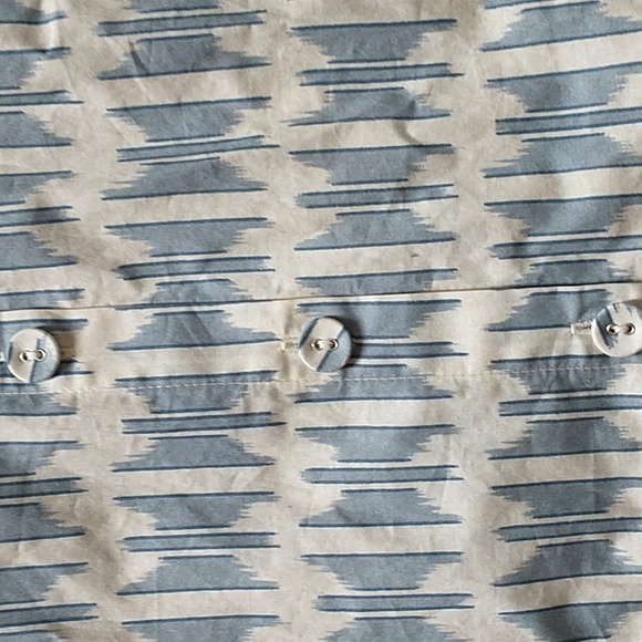 Joie Flippa Geo Print Cotton Citadel Multi MIDI Dress NWT size 14 - Picture 2 of 6